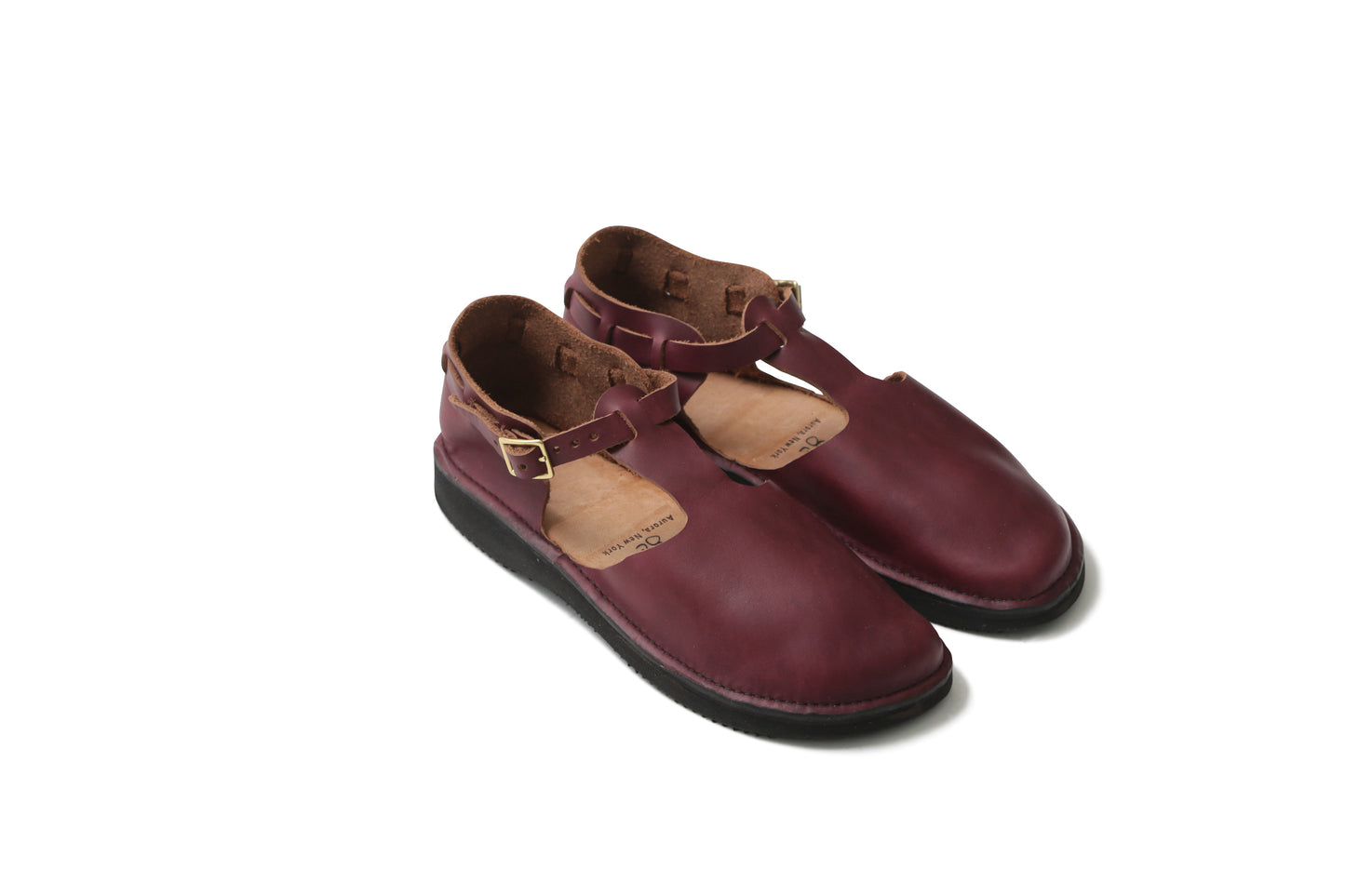 T-Strap_Burgundy