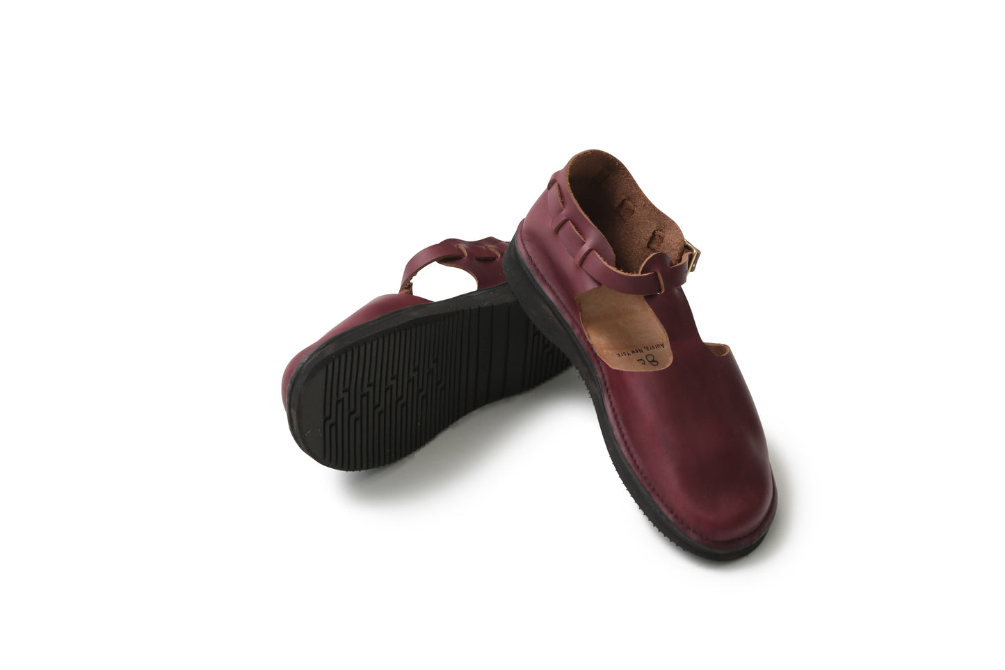 T-Strap_Burgundy
